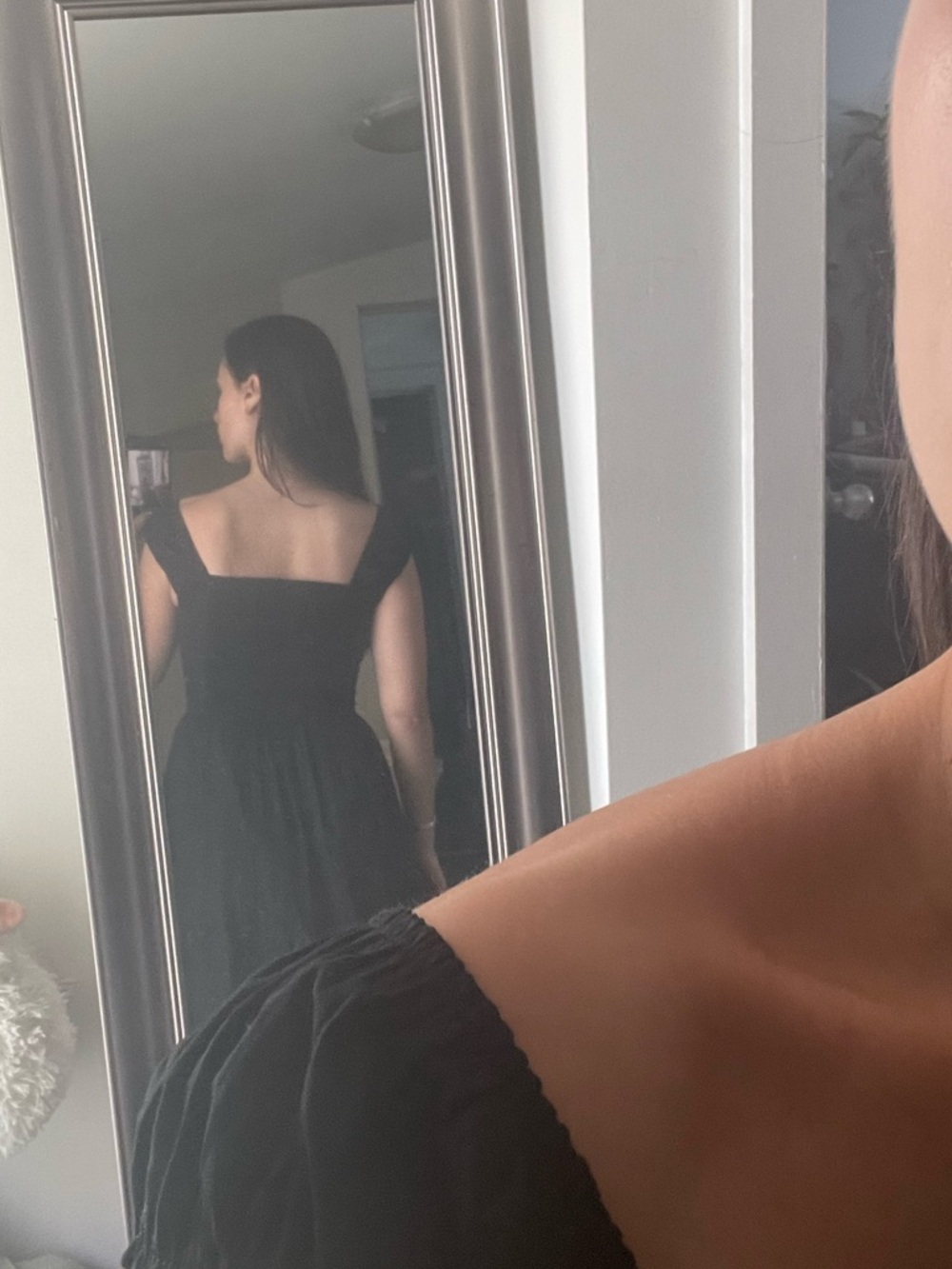 Abercrombie & Fitch Cap Sleeve Corset Midi Dress - Picture 3 of 6